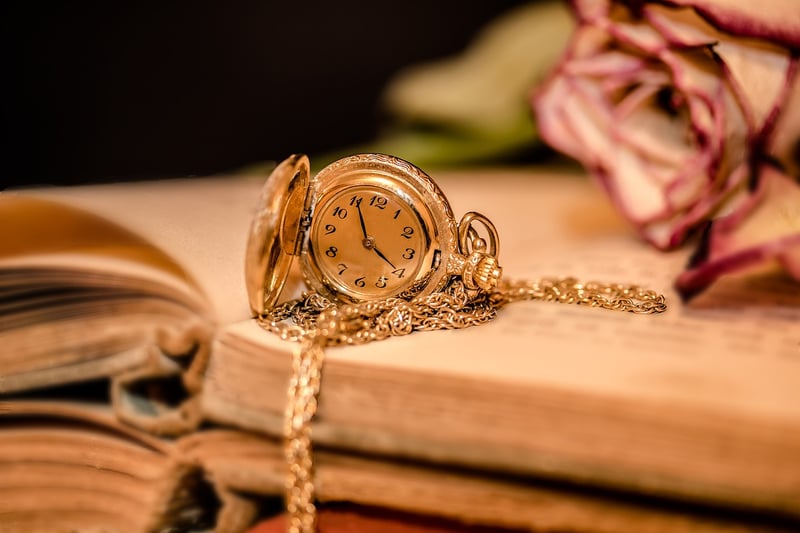 Clock on desk